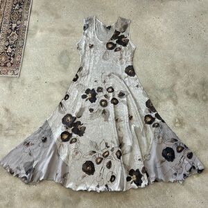 white christmas dresses Long Blouson Dress - Komarov Clothing Official Site main image 0